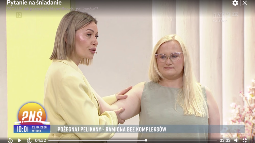 Ewelina Skrzypczyk w Pytaniu na Śniadanie - odcinek o pelikanach